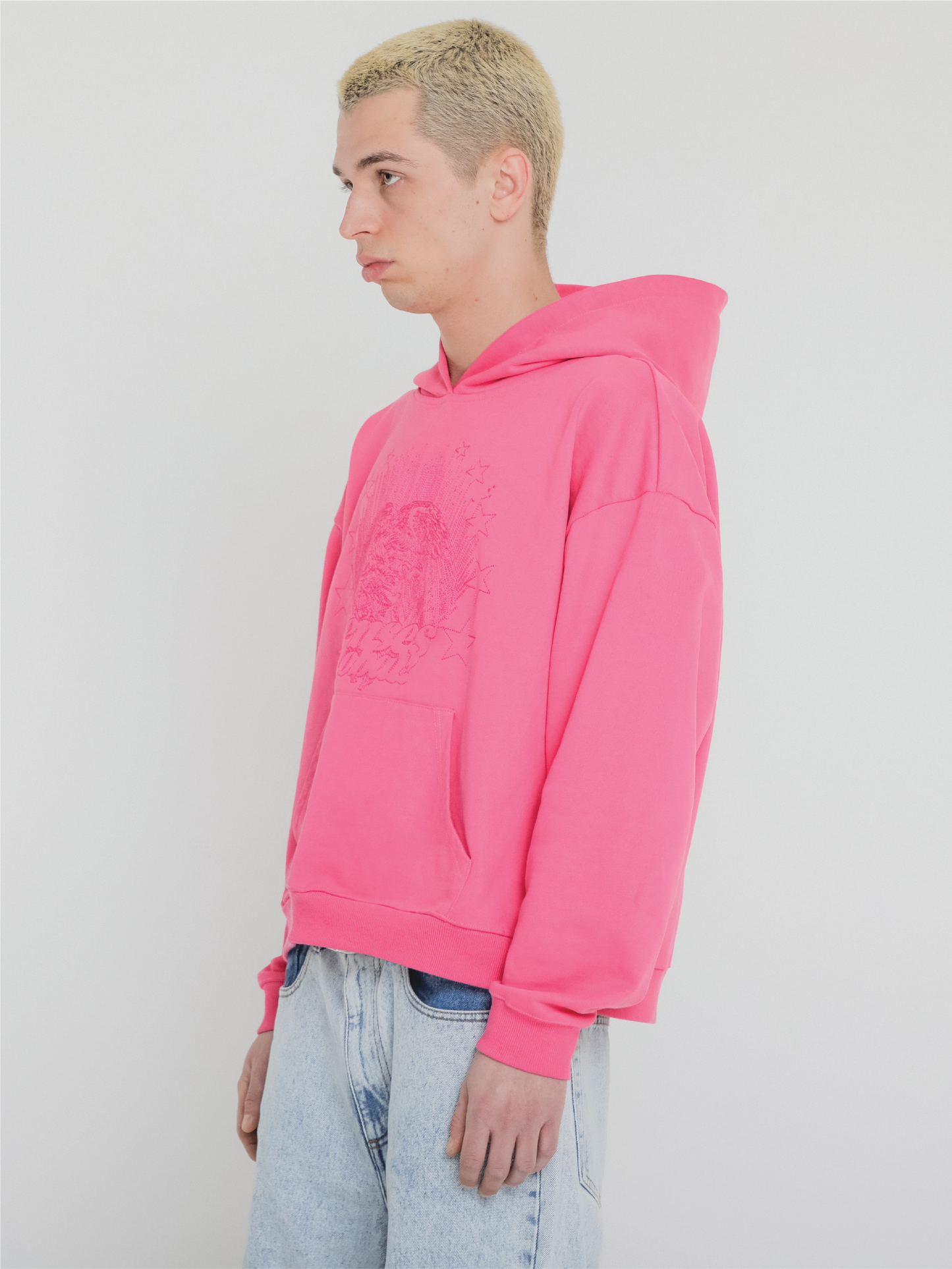 THE “SAVIOUR” HOODIE // PINK